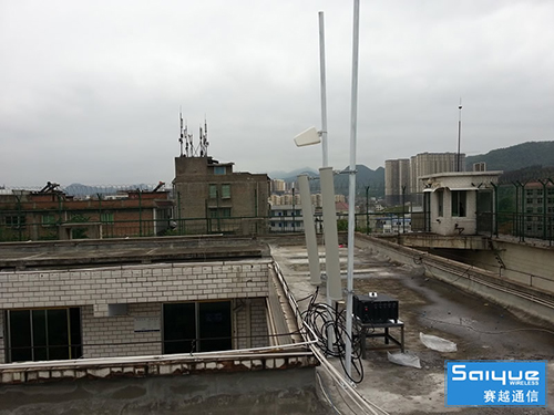  炎陵某看守所大功率手机信号屏蔽器（白噪声）案例